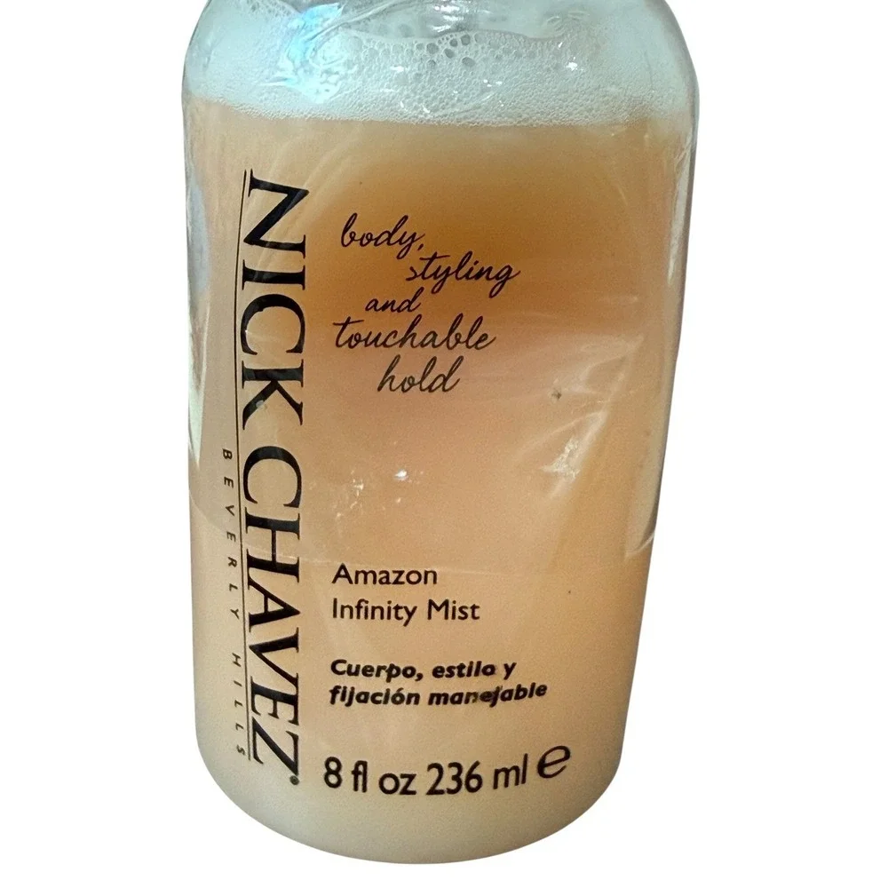 Nick Chavez Amazon Infinity Mist Hair Body Styling Touchable Hold 8 oz Spray NEW